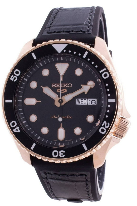 5 Sports Specialist Style Automatic Srpd76 Srpd76k1 Srpd76k 100m Men's Watch