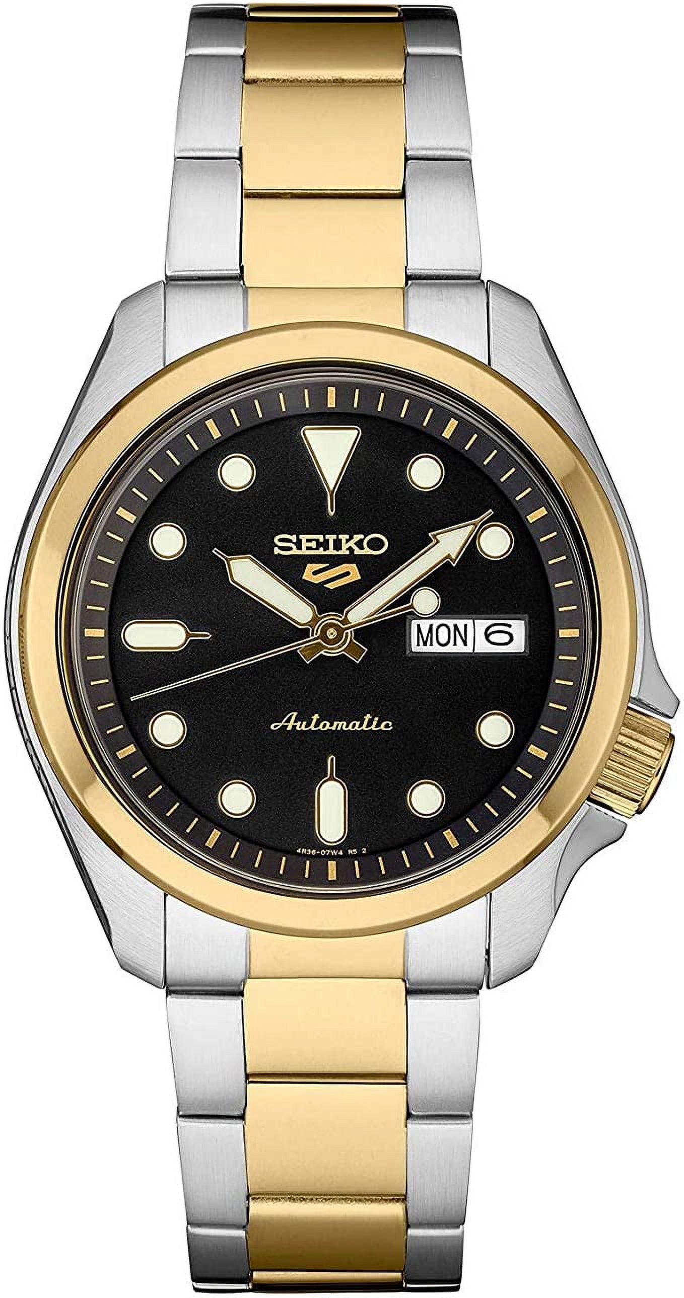 Seiko 5 Sports Two Tone Automatic Mens Watch SRPE60 Walmart