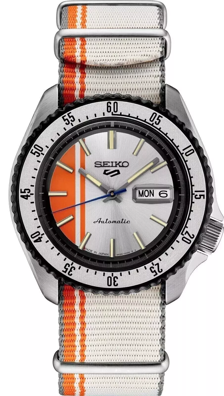 Seiko 5 Sports U.S. Special Creation 42.5 mm Orange Dial Men's