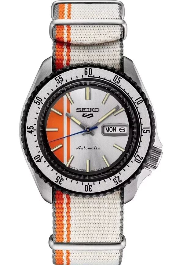 5 Sports U.S. Special Creation 42.5 mm Orange Dial Men's Watch SRPK73