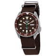 thumbnail image 1 of Seiko 5 sports Automatic Brown Dial Men's Watch SRPD85K1, 1 of 3