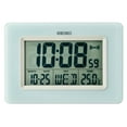 thumbnail image 1 of QHL058LLH Digital Clock, Light Blue, 1 of 6