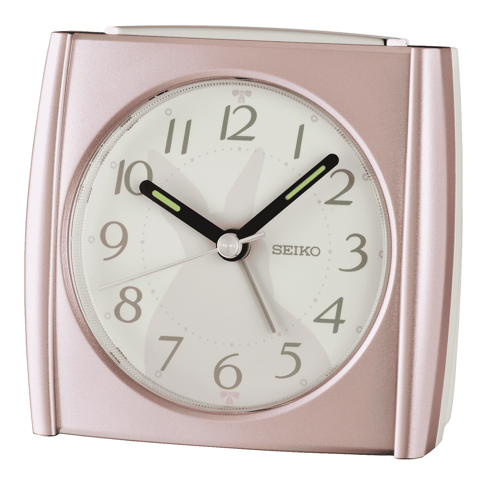Seiko QHE209PLH Alarm Clock, Pink