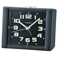 thumbnail image 1 of Seiko Aoki Square Beep Alarm Clock, Black, Quartz, Analog, Square, QHE189KLH, 1 of 6