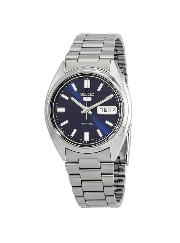 Automatic Blue Dial Stainless Steel Men's Watch SNXS77K1