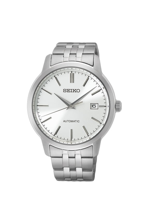 Men's Essentials Silver Dial Watch - SRPH85K1