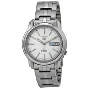 Seiko Series 5 Automatic White Dial Mens Watch SNKL75