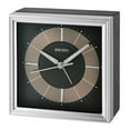 thumbnail image 1 of Seiko Brady Bedside Square Beep Alarm Clock, Quartz, Analog, QXE061SLH, 1 of 3