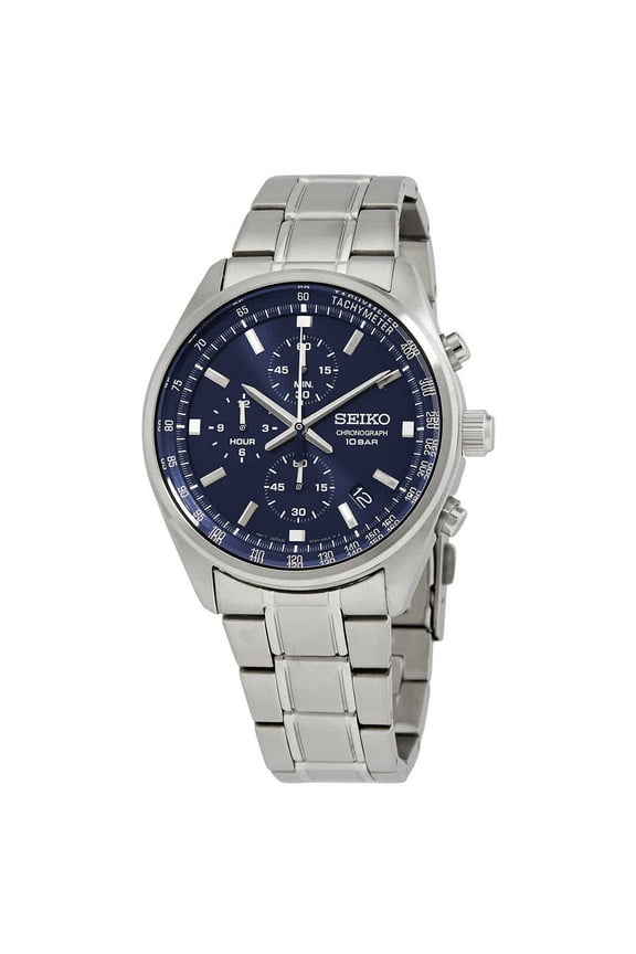 Chronograph Quartz Blue Dial Men's Watch SSB377