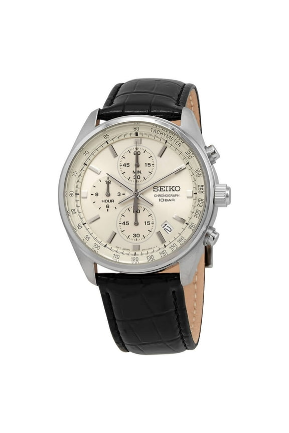 Chronograph Quartz Champagne Dial Men's Watch SSB383