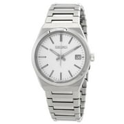 Seiko Classic Quartz White Dial Mens Watch SUR553P1