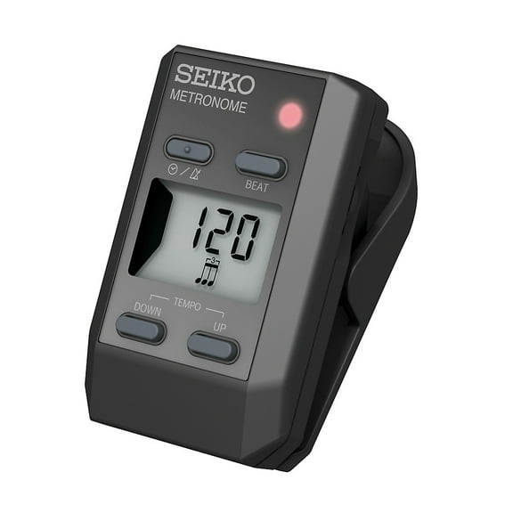SEIKO CLIP ON METRONOME BLACK Black