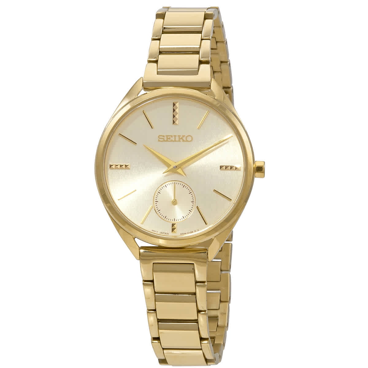 Seiko Conceptual 50th Anniversary Quartz Gold Dial Ladies Watch