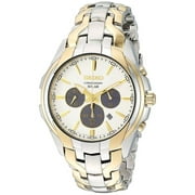Seiko Core White Dial Stainless Steel Mens Watch SSC634