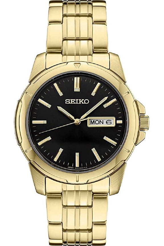 Essentials Quartz Black Dial Men's Watch SUR358