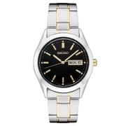 Seiko Mens Essentials Black Dial Watch - SUR363