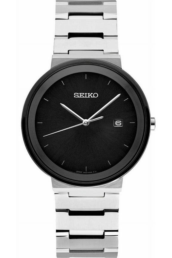 Essentials Men's Black Dial Quartz Watch SUR485