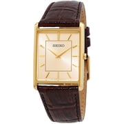 Seiko Mens Essentials Champagne Dial Watch - SWR064