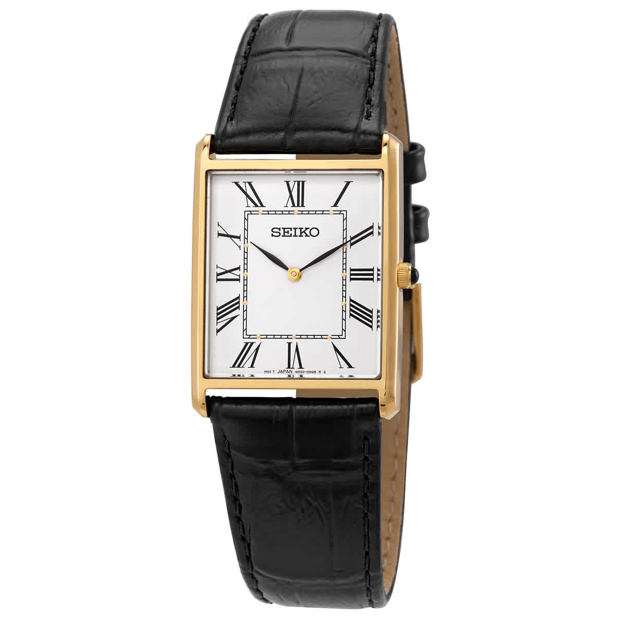 Seiko Essentials Unisex Watch SWR052, Quartz, Gold-tone Seiko Essentials Unisex Watch SWR052, Quartz, Gold-tone