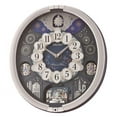 thumbnail image 1 of Seiko Glittering Starry Night Melodies in Motion Musical Clock, Quartz, Analog, QXM379SRH, 1 of 7