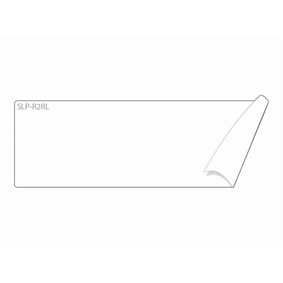 Seiko Instruments Thermal Label SLP  RTL, 1/2 Inch Core (260 Labels Per Roll Qty: 2 Rolls  White, 37 x 37 MM