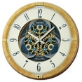 thumbnail image 1 of Seiko Kingsley Mechanical Melodies in Motion Clock, Musical, Round, Quartz, Analog, QXM387GRH, 1 of 4