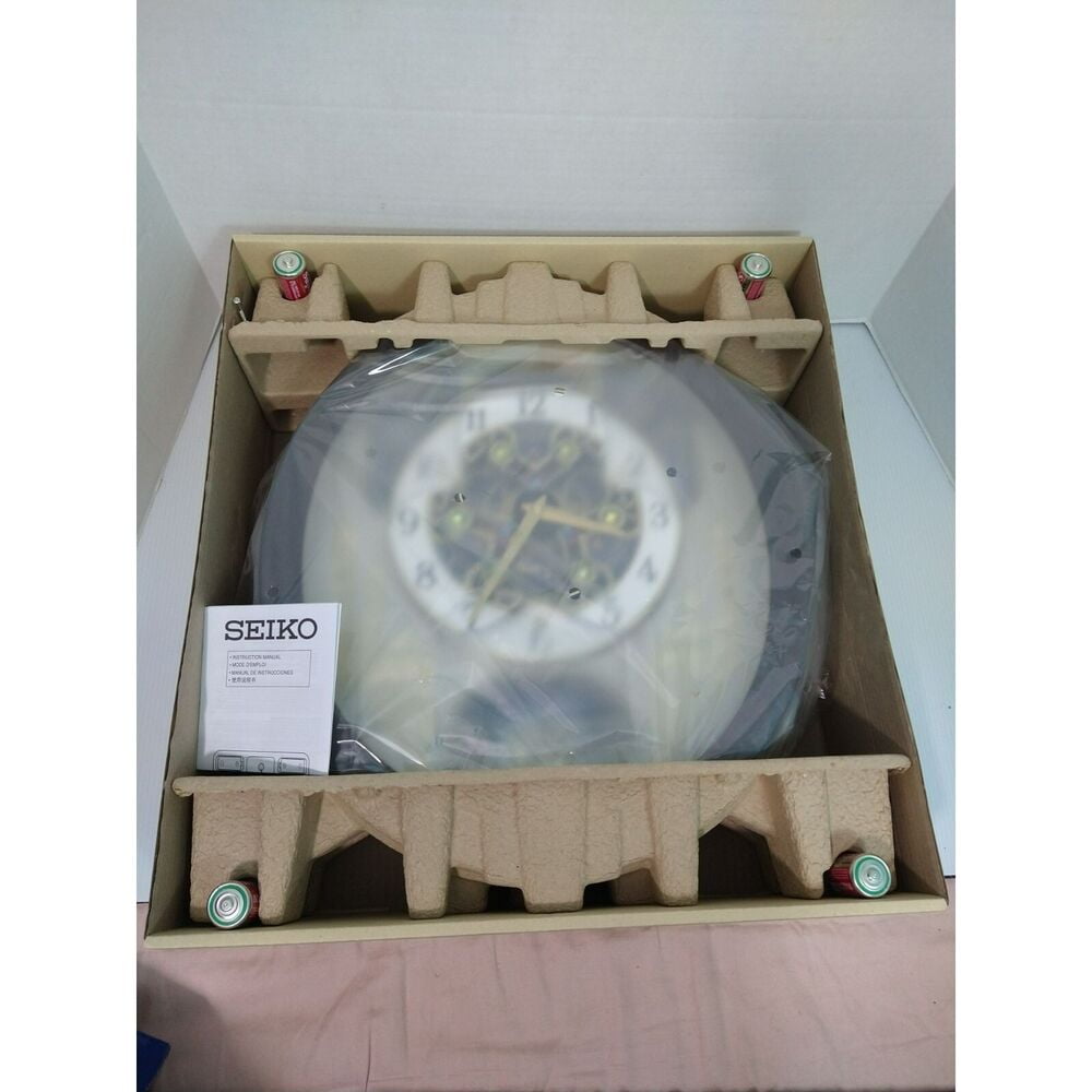 Seiko Melodies in Motion 2023 Animated Musical Christmas Carol Wall
