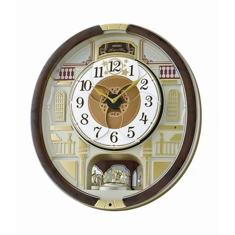Seiko Melodies in Motion 2024 Musical Wall Clock, Limited Edition