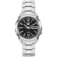 thumbnail image 1 of Seiko Men's 5 Automatic Black Dial Stainless Steel Watch SNKK81, 1 of 2