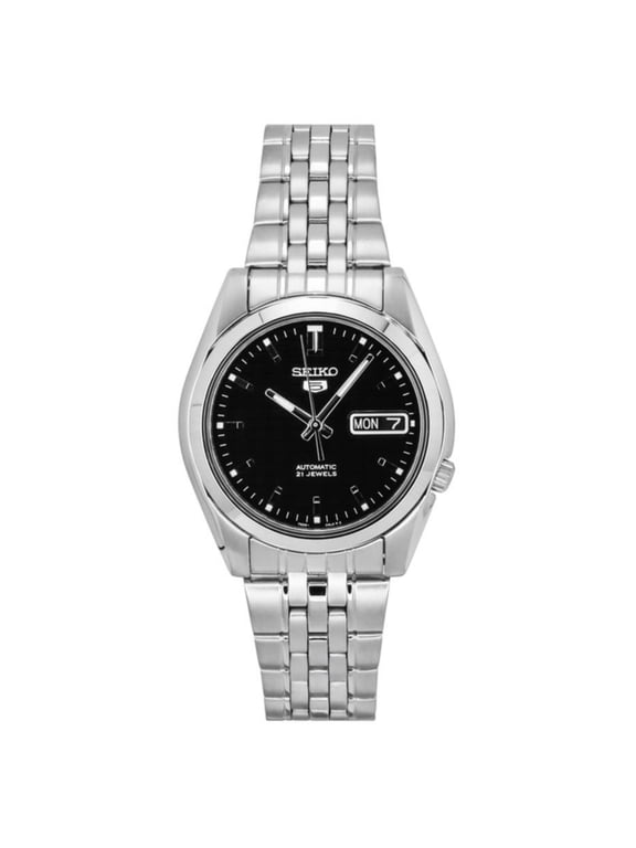 Men's 5 Automatic SNK361K Black Stainless-Steel Automatic Dress Watch
