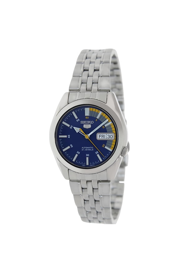 Men's 5 Automatic SNK371K Blue Stainless-Steel Automatic Fashion Watch