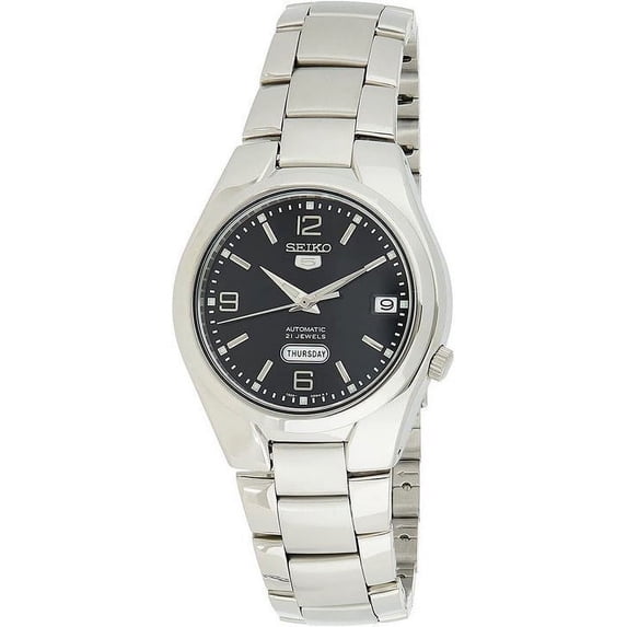 Chronometer Def Seiko, Men's Automatic Watch, SNK623K, Black Stainless Steel - Walmart.com