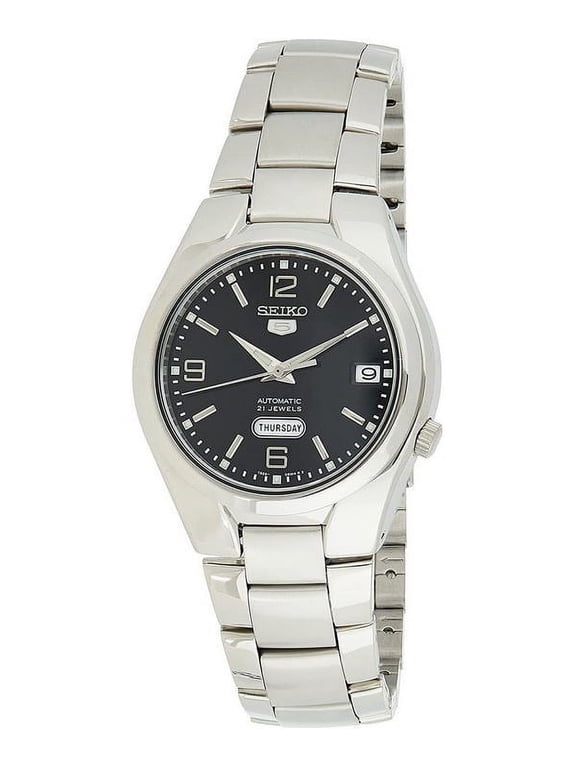 Men's 5 Automatic SNK623K Black Stainless-Steel Self Wind Fashion Watch