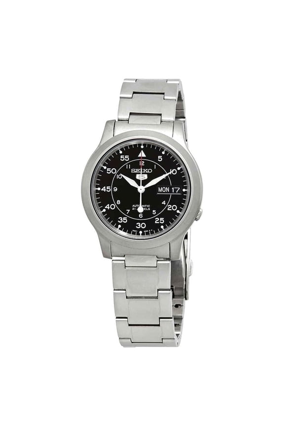 Men's 5 Automatic SNK809K Silver Stainless-Steel Automatic Watch