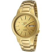 Seiko Mens 5 Automatic SNKA10K Gold Stainless-Steel Japanese Dress Watch