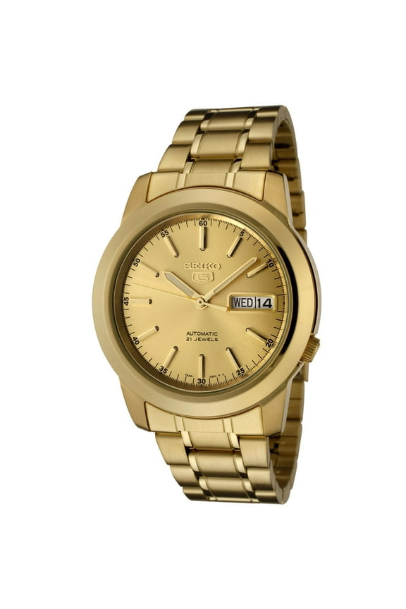Men's 5 Automatic SNKE56K Gold Gold Tone Stainles-Steel Automatic Dress Watch