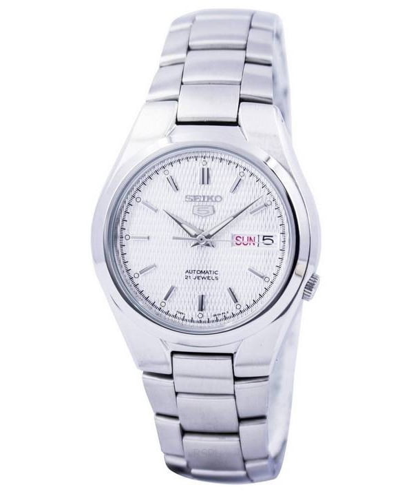 Seiko Men's 5 Automatic Silver Dial Watch SNK601