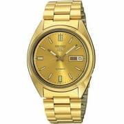 Seiko Mens 5 Gold Dial Watch - SNXS80K1