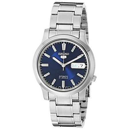 Seiko Men's 5 SNK793 Automatic Stainless Steel Watch with Blue Dial