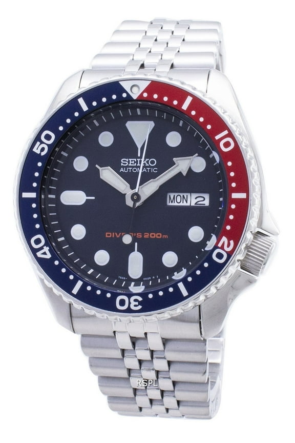 Men's Automatic Diver's 200M Jubilee Bracelet SKX009K2 Watch