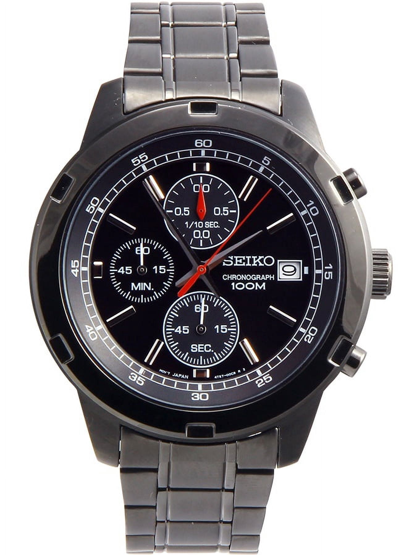 Seiko-Men-s-Chronograph-Black- 