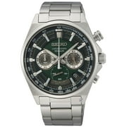 Seiko Mens Classic Green Dial Watch - SSB405P1