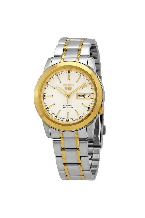 Men's Classic White Dial Watch - SNKE54J1