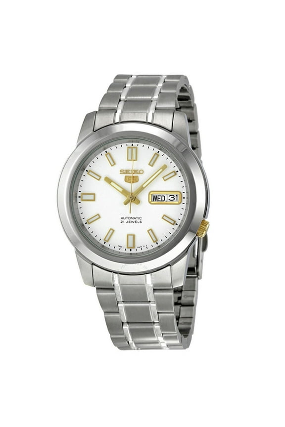 Men's Classic White Dial Watch - SNKK07