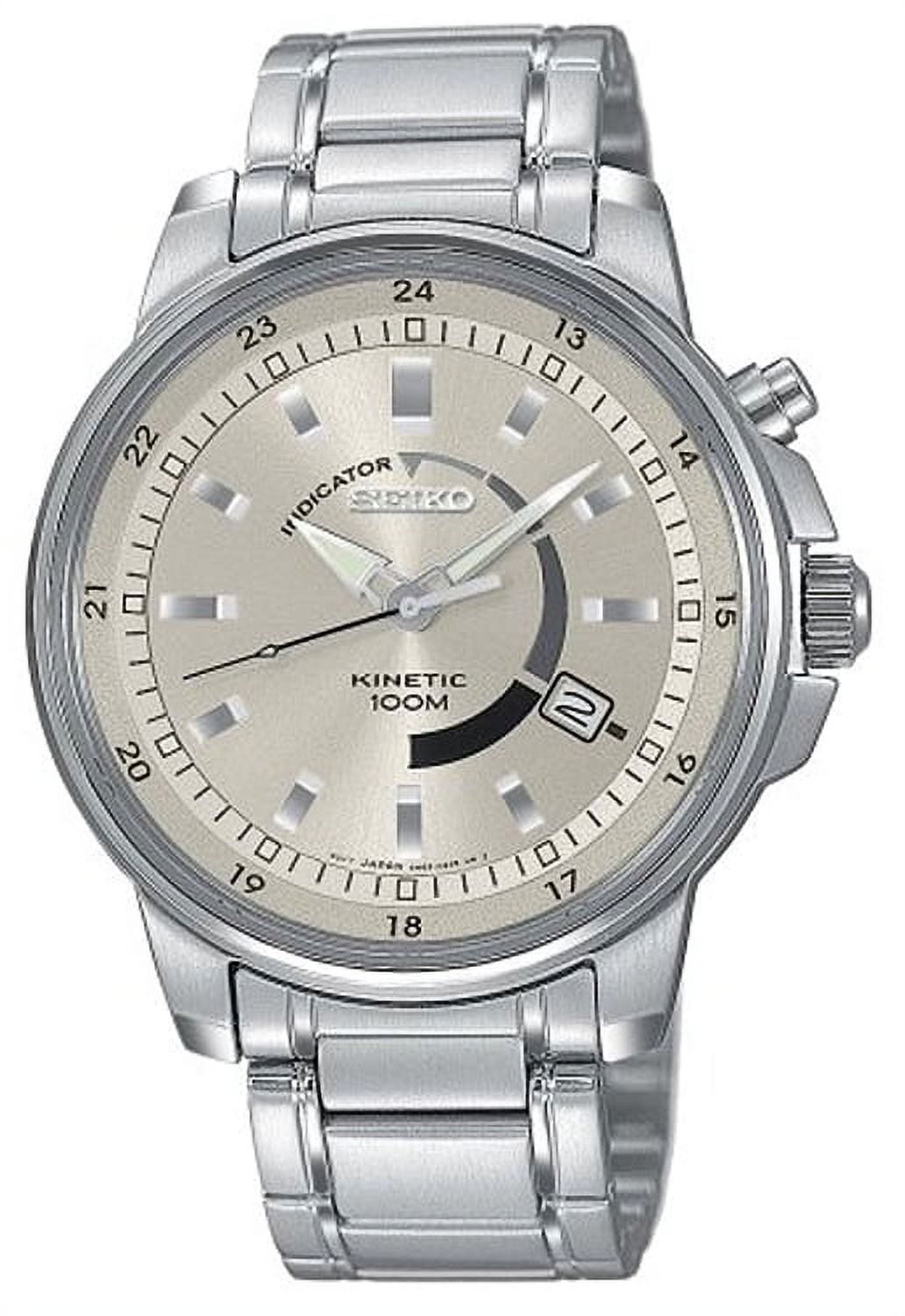 Seiko-Men-s-Kinetic-Silver-