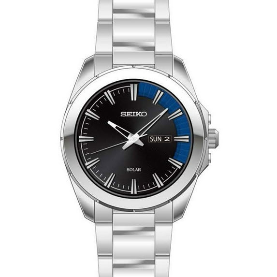 Seiko Men's Recraft Series Quartz Stainless Steel Dress Watch - SNE415