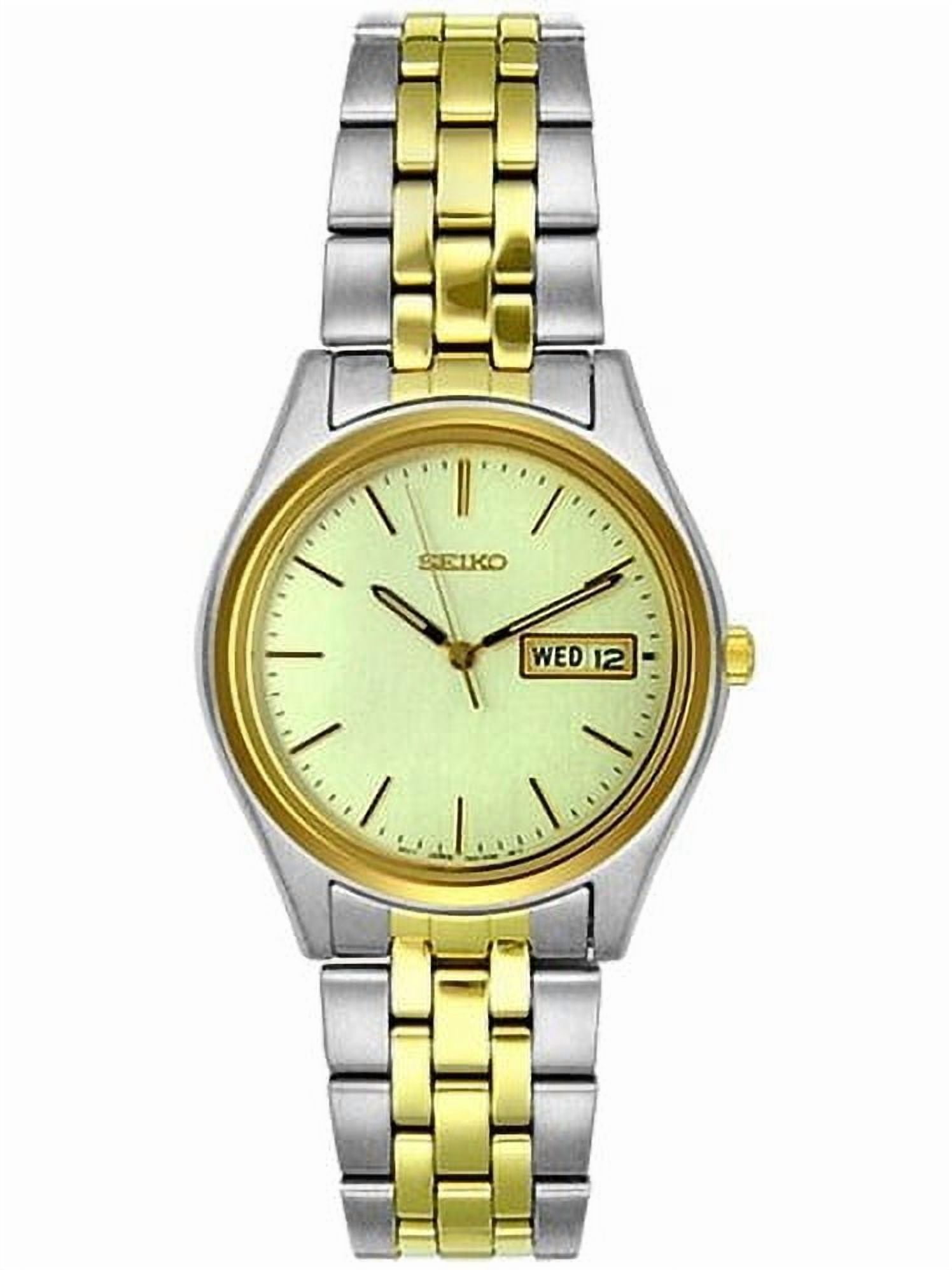 Seiko Men's SGF524 Gold-Tone Stainless Steel Dress Watch