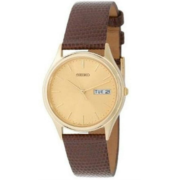 SEIKO Dolce-Exquisite ゴールド レザー SEIKO Dolce-Exquisite ゴールド レザー