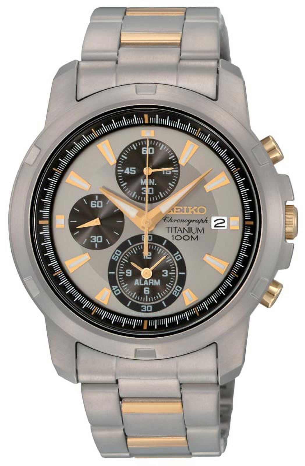 Seiko titanium store alarm chronograph