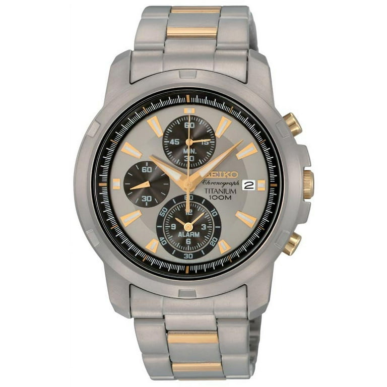 Seiko titanium alarm chronograph sale